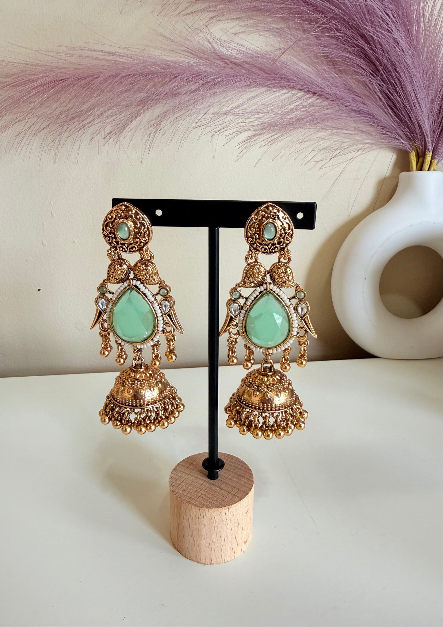 Gold Look Earrings