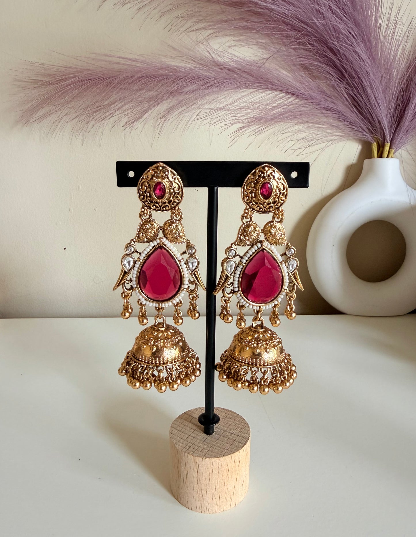 Gold Look Earrings
