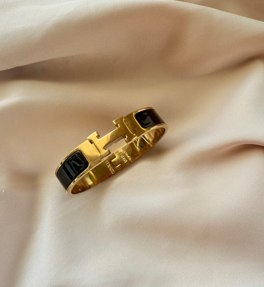 H Black Bracelet