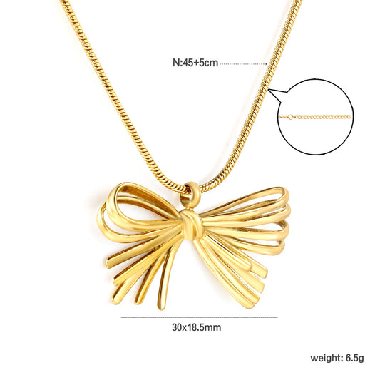 Bow Knot Necklace