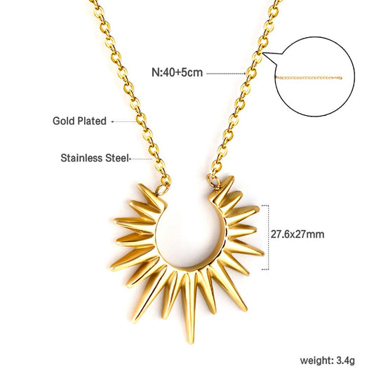 Sunburst Statement Necklace