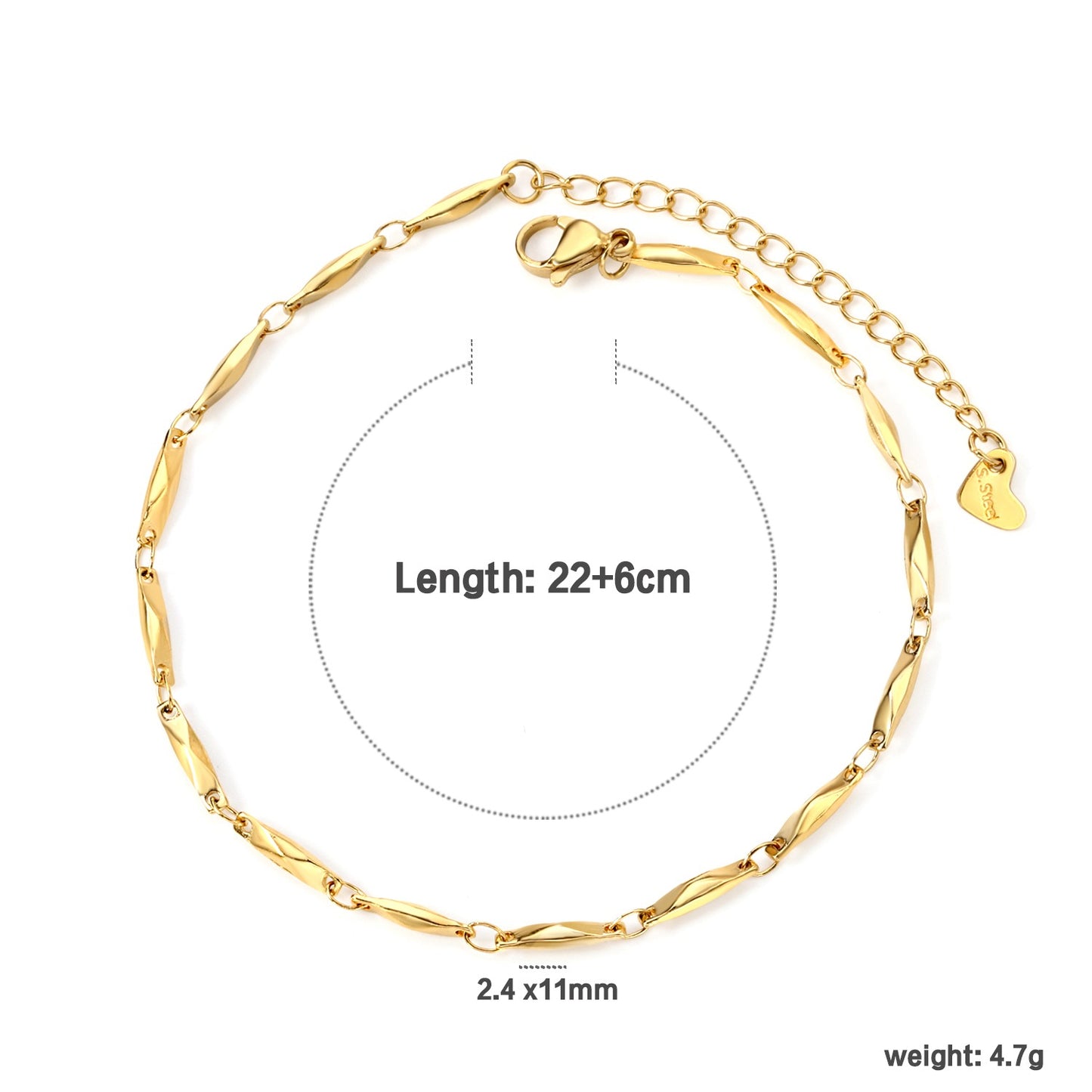Minimalist Chain Anklet