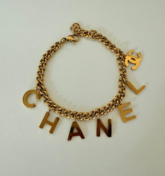 C Logo Chain Bracelet