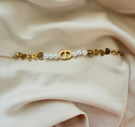 Pearl CD Bracelet