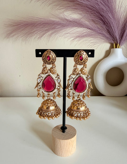 Gold Look Earrings
