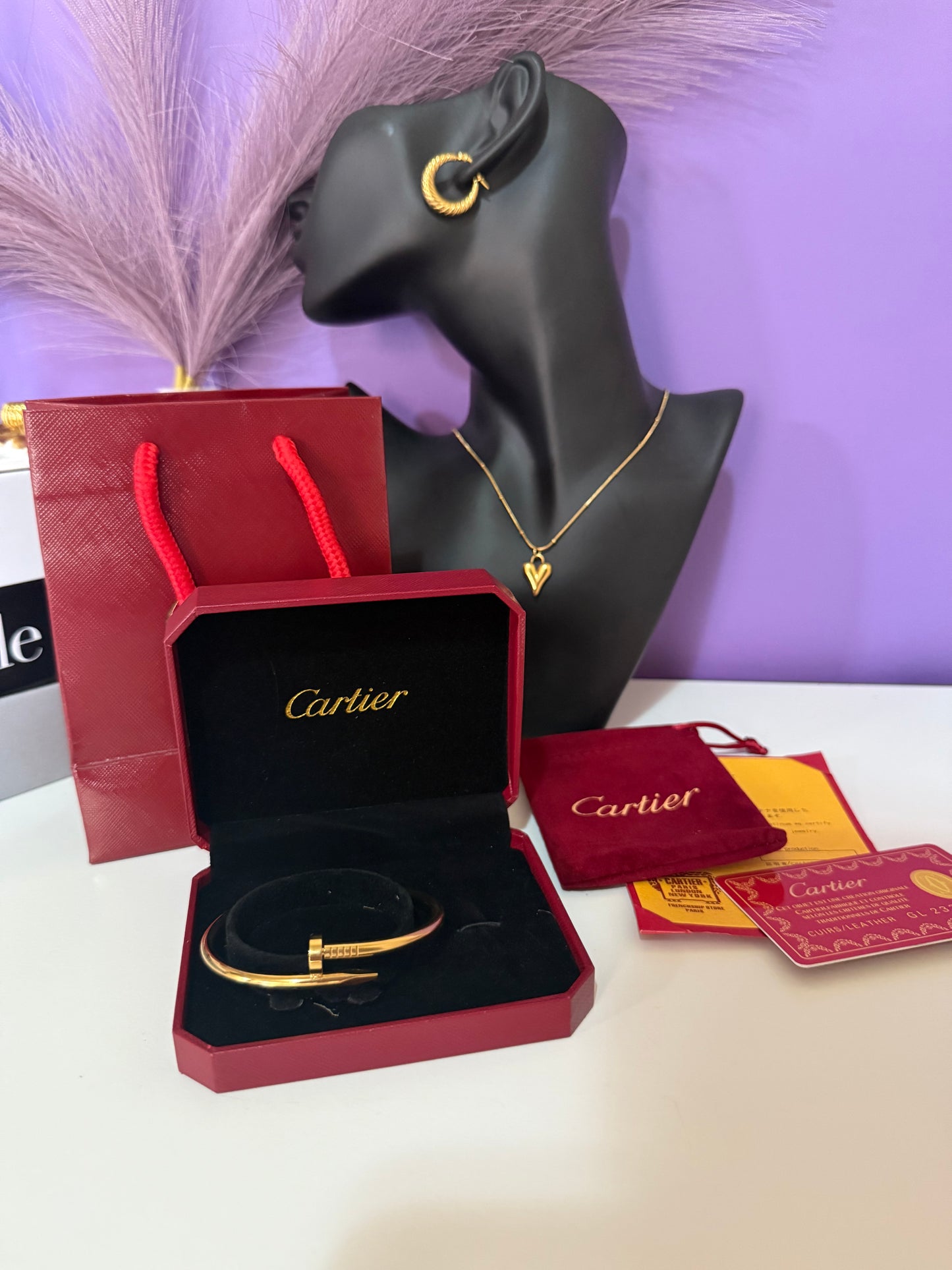 Nail head No Stones Bracelet