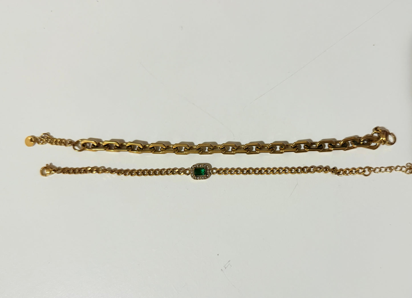 2 Piece Chain Bracelets