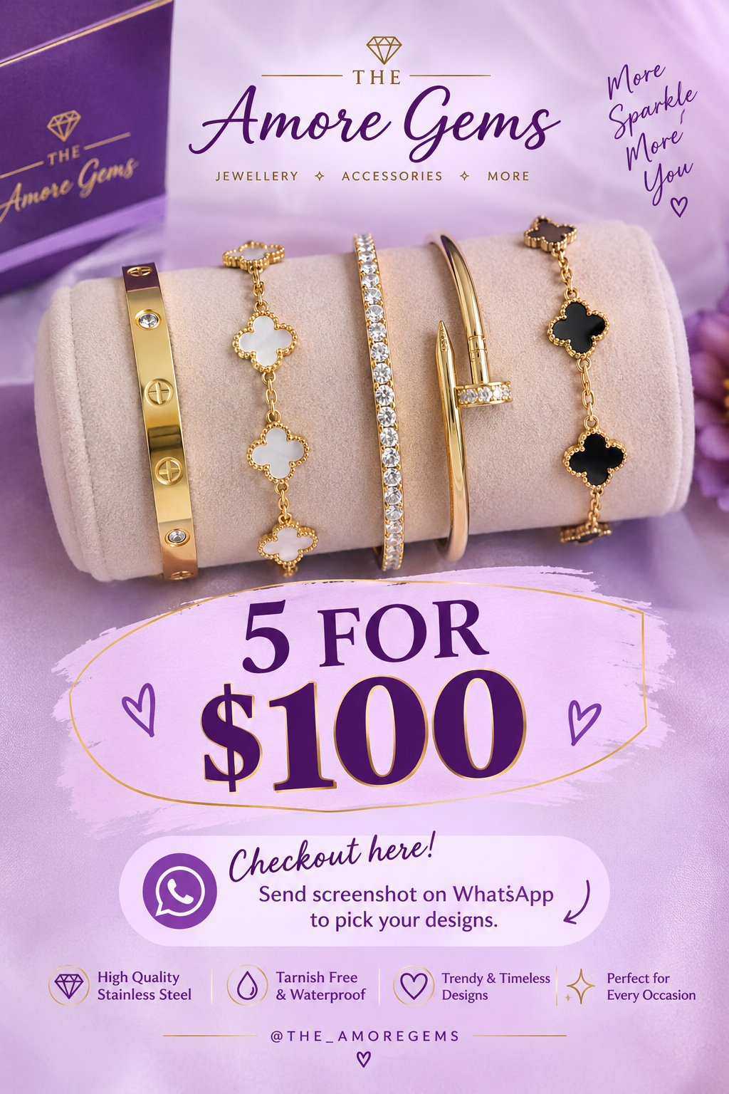 Bracelets (Set of 5)