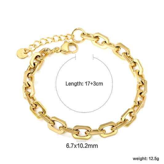 Thick Chain Bracelet
