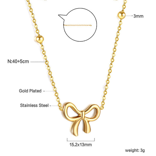 Bow-Tie Necklace