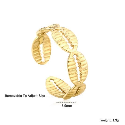 Shell Cuff Ring