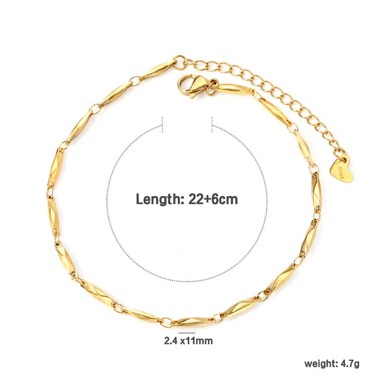 Minimalist Chain Anklet