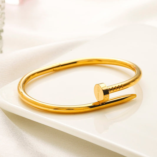 Nail without stone Bracelet