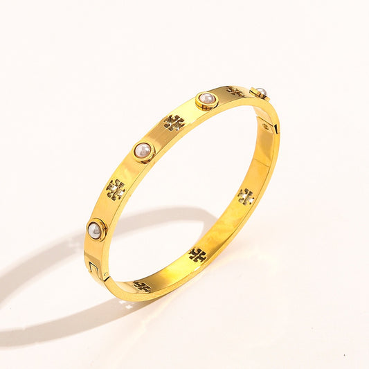 TB Pearl Bangle