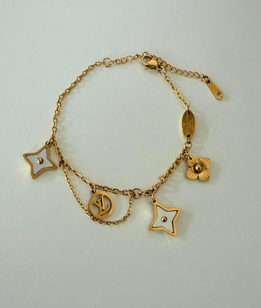 LV Charm Bracelet
